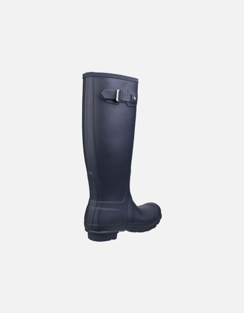 Original Tall Rubber Women's Navy Wellington Boots