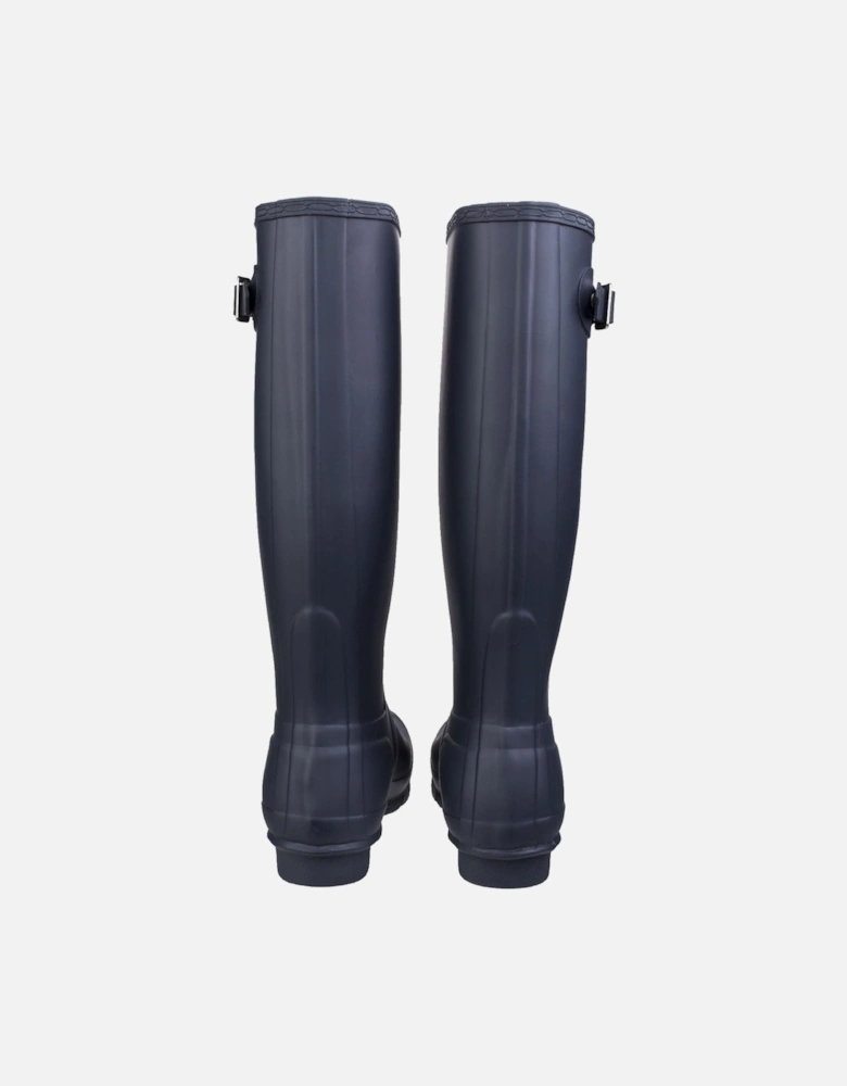 Original Tall Rubber Women's Navy Wellington Boots