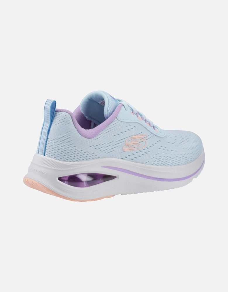 model Skech-Air Meta - Aired Out Trainer Female in Light Blue/Multi