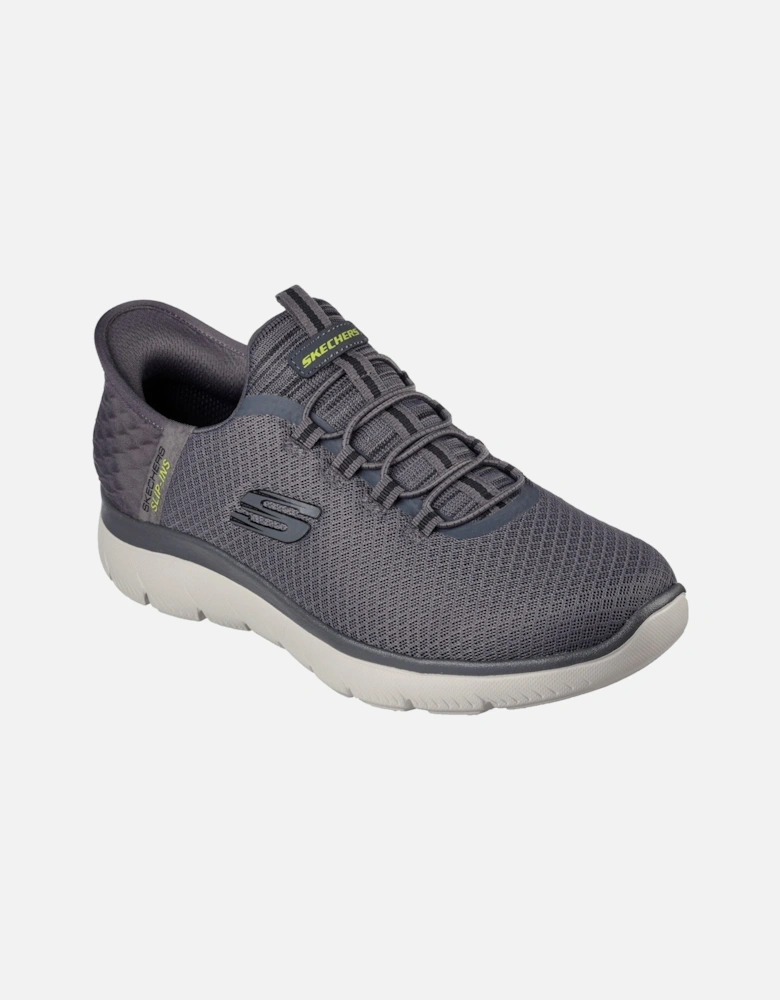 Slip-ins: Summits - High Range Polyester Men's Charcoal Trainers