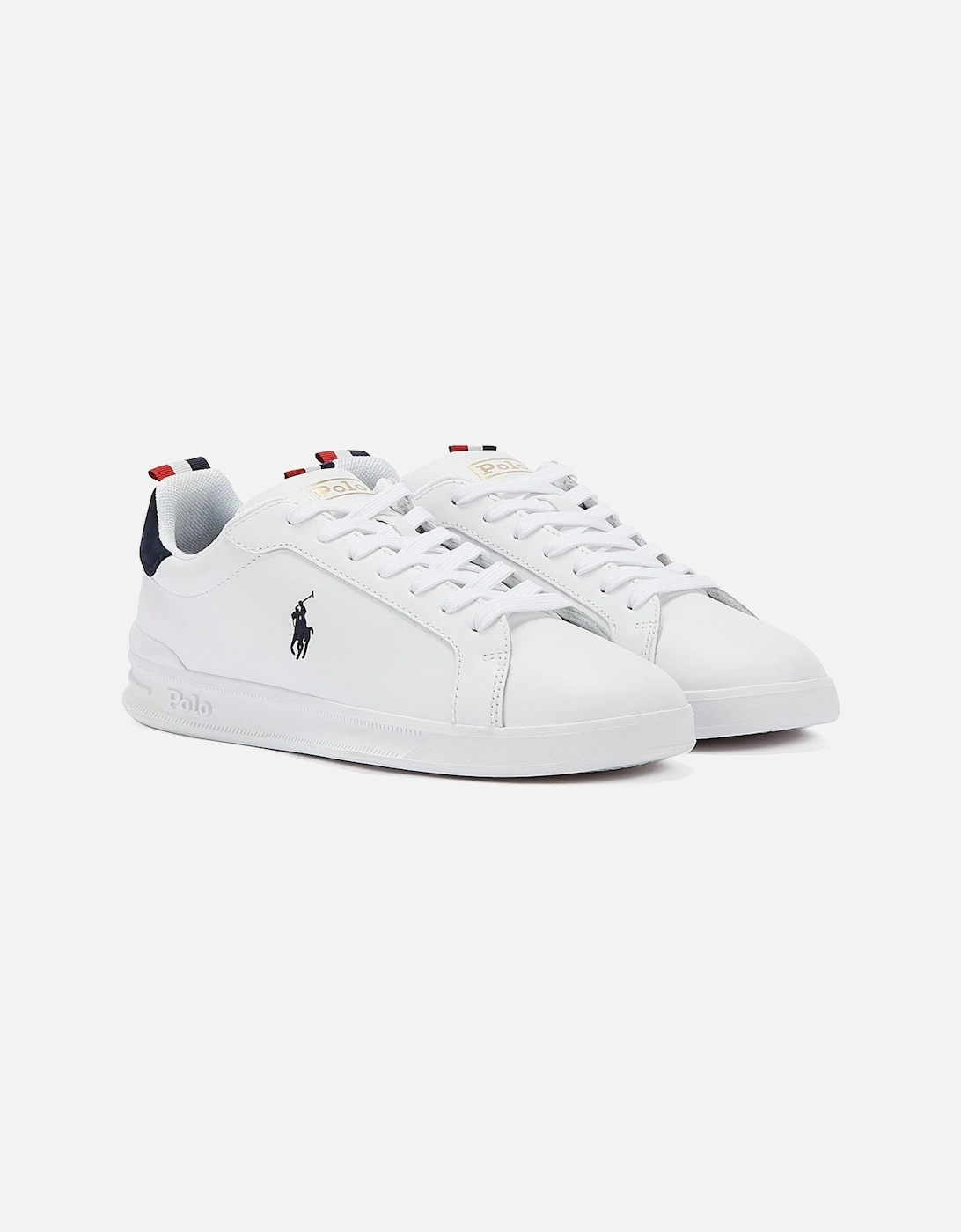 Heritage Court II White/Navy Trainers, 9 of 8