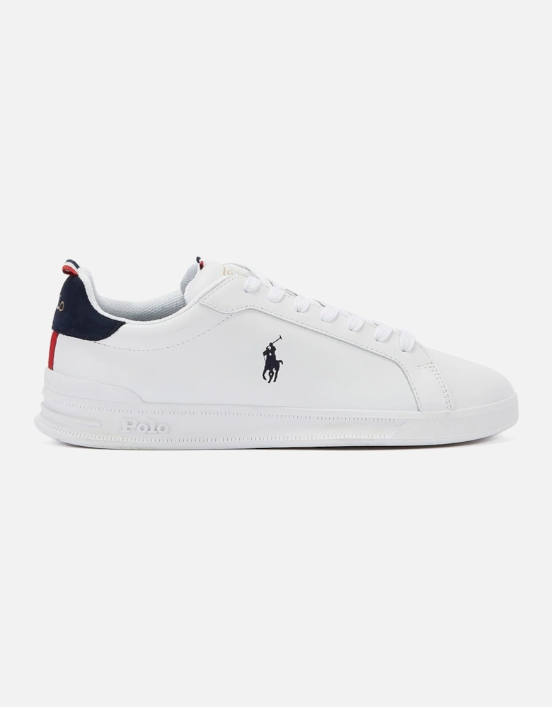 Heritage Court II White/Navy Trainers