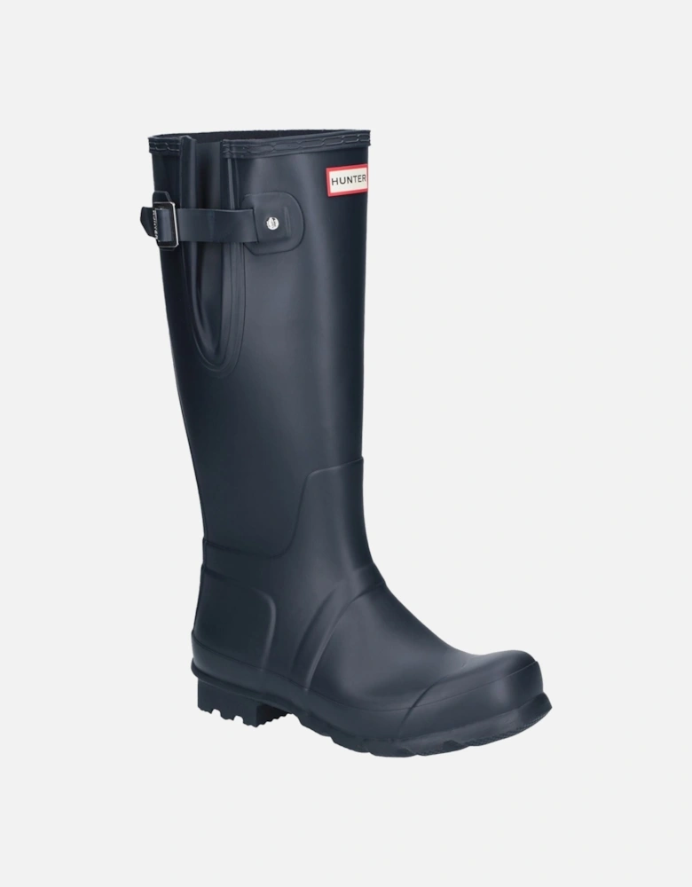 Original Side Adjustable Rubber Men's Navy Wellington Boots