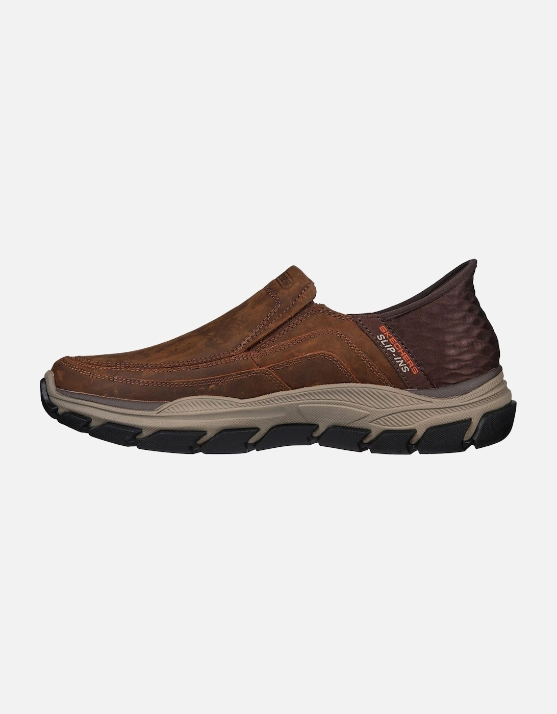 model Respected Elgin Shoes Male in Dark Brown