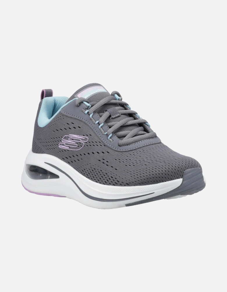 Skech-Air Meta - Aired Out Textile Women's Charcoal/Multi Trainers