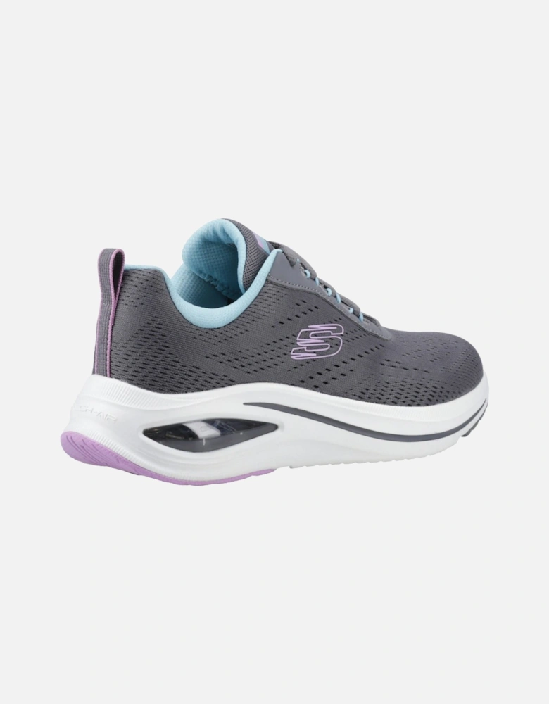 Skech-Air Meta - Aired Out Textile Women's Charcoal/Multi Trainers