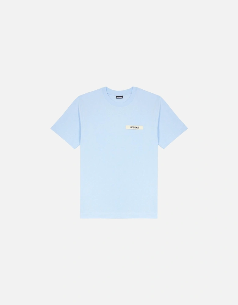 The Gros Grain Logo T Shirt Sky Blue