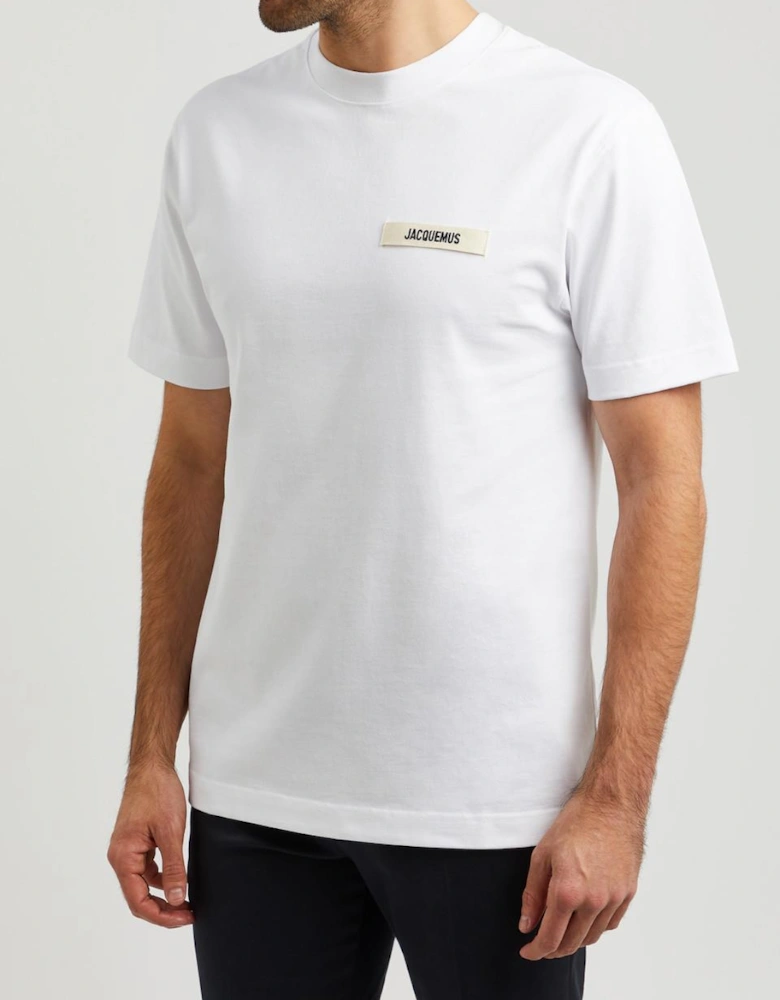 The Gros Grain Logo T Shirt White