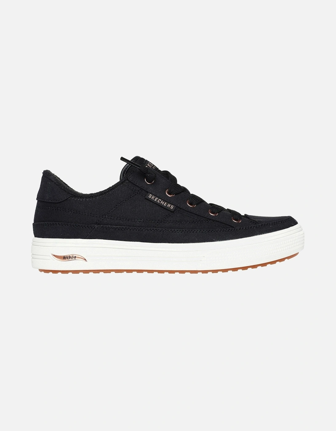 Arch Fit Arcade - Meet Ya There Cotton Women's Black Trainers