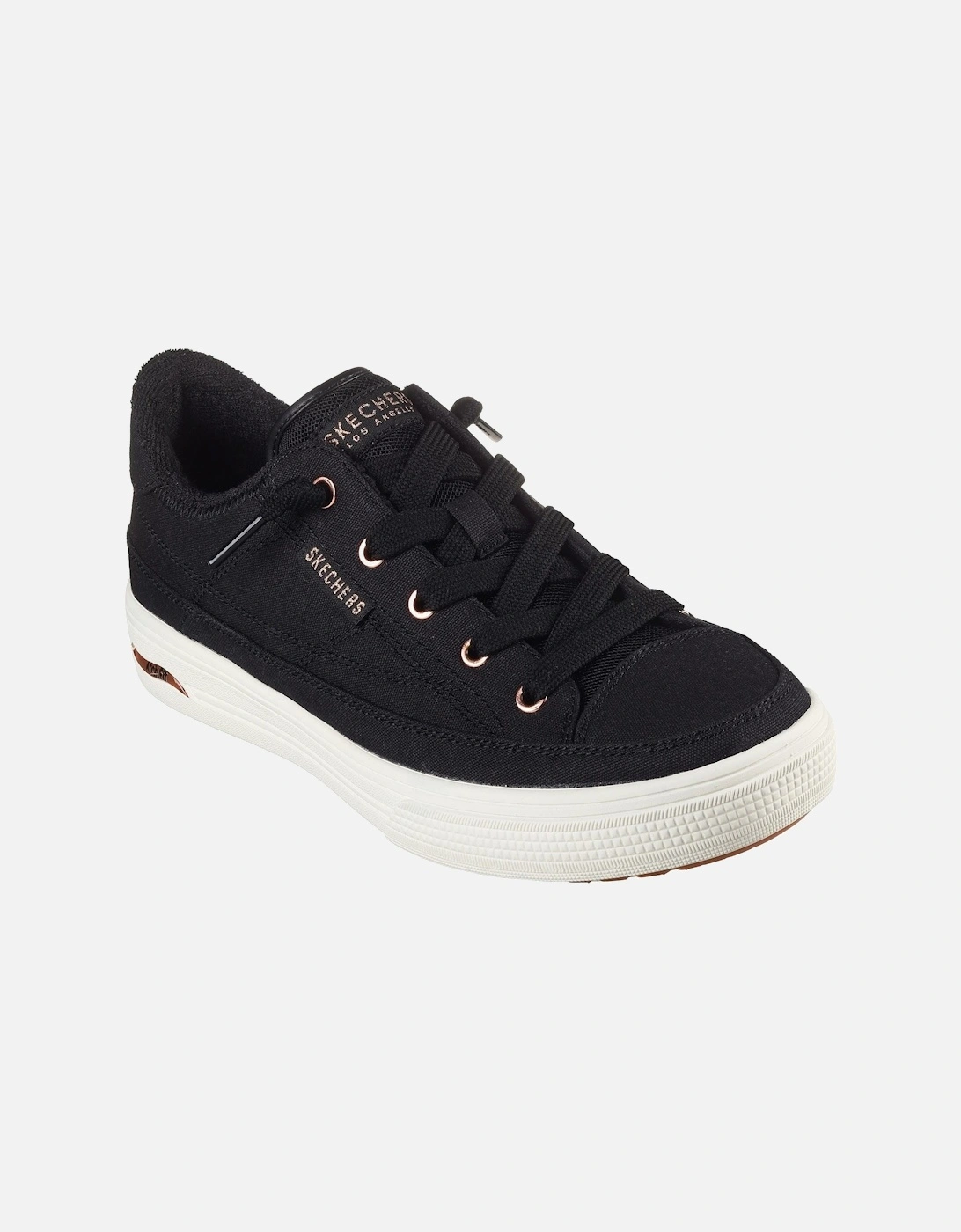 Arch Fit Arcade - Meet Ya There Cotton Women's Black Trainers, 6 of 5