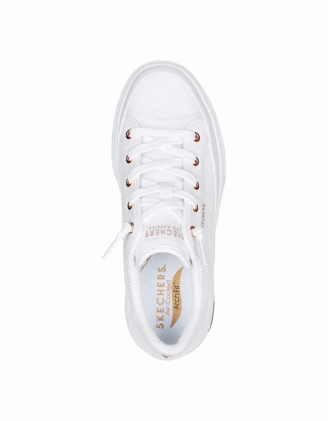 Arch Fit Arcade - Meet Ya There Cotton Women's White Trainers