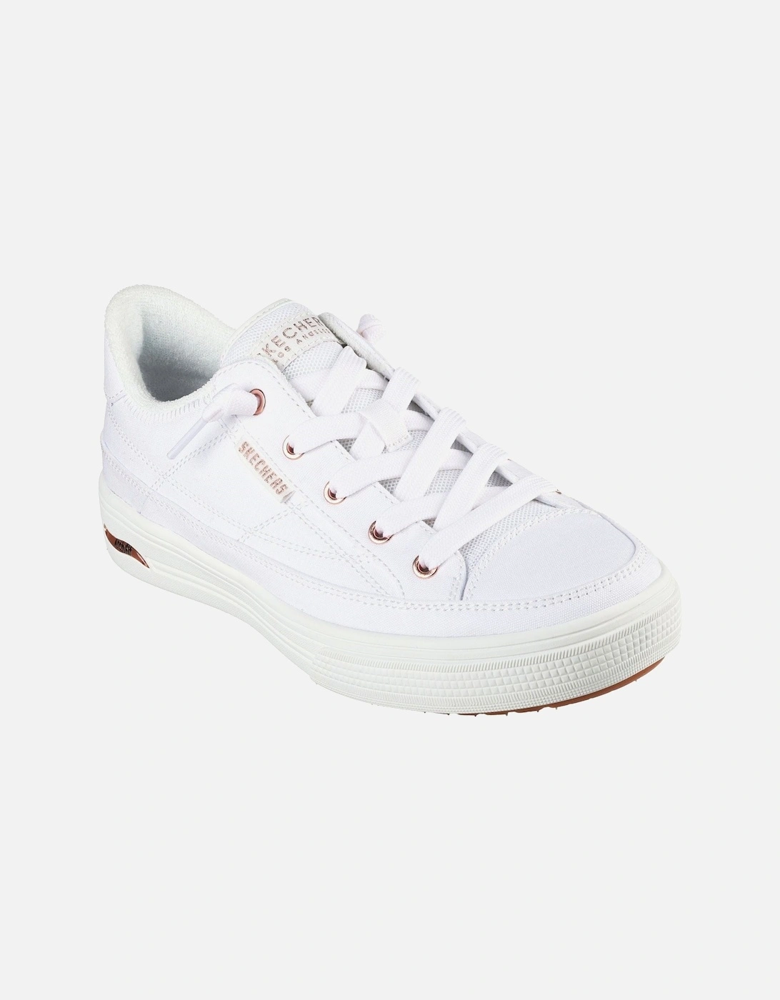 Arch Fit Arcade - Meet Ya There Cotton Women's White Trainers, 6 of 5