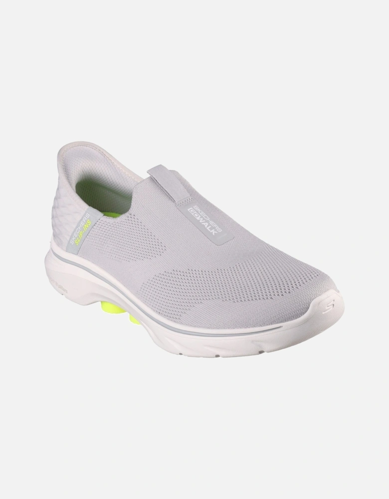 Skechers model Skechers Slip-ins: GO WALK 7 - Easy On 2 Shoes Male in Grey/Yellow