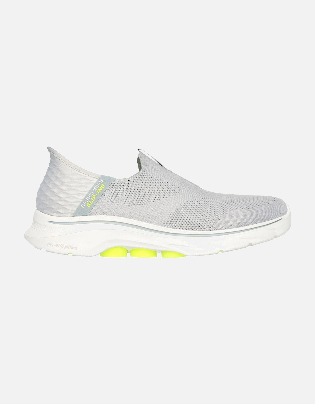 Skechers model Skechers Slip-ins: GO WALK 7 - Easy On 2 Shoes Male in Grey/Yellow