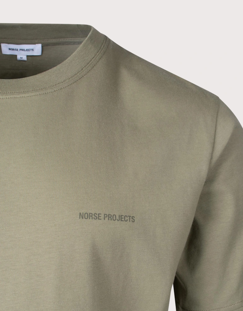 Johannes Organic NORSE Logo Print T-Shirt