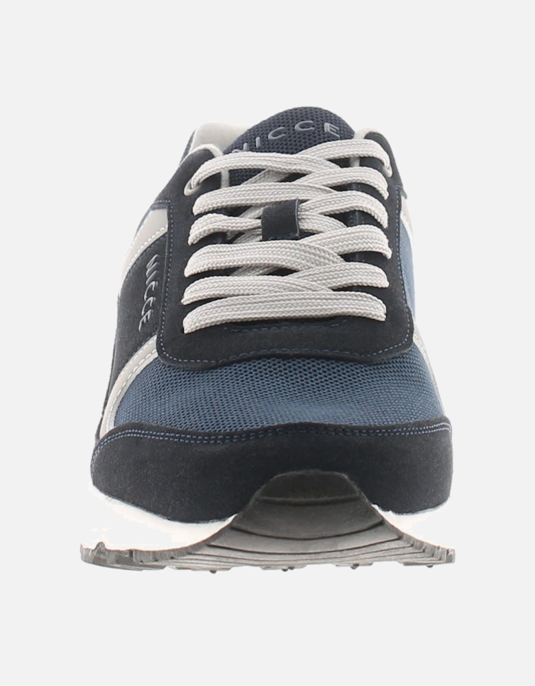 Mens Running Trainers Pavani Lace Up navy UK Size