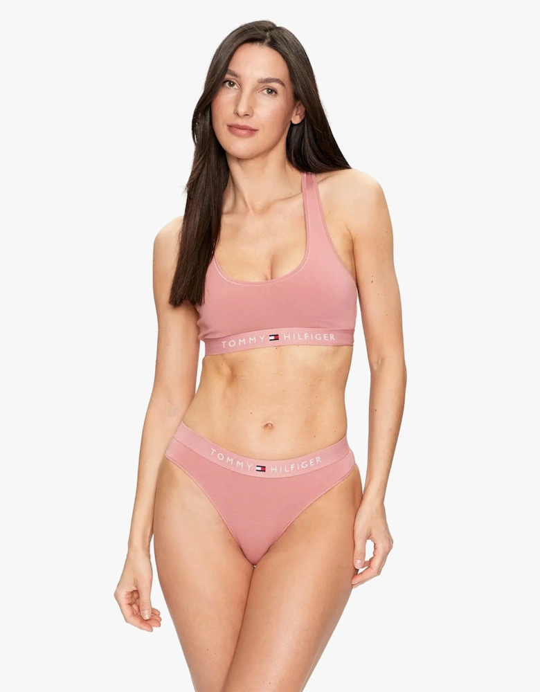 Unlined Bralette Womens Teaberry Blossom