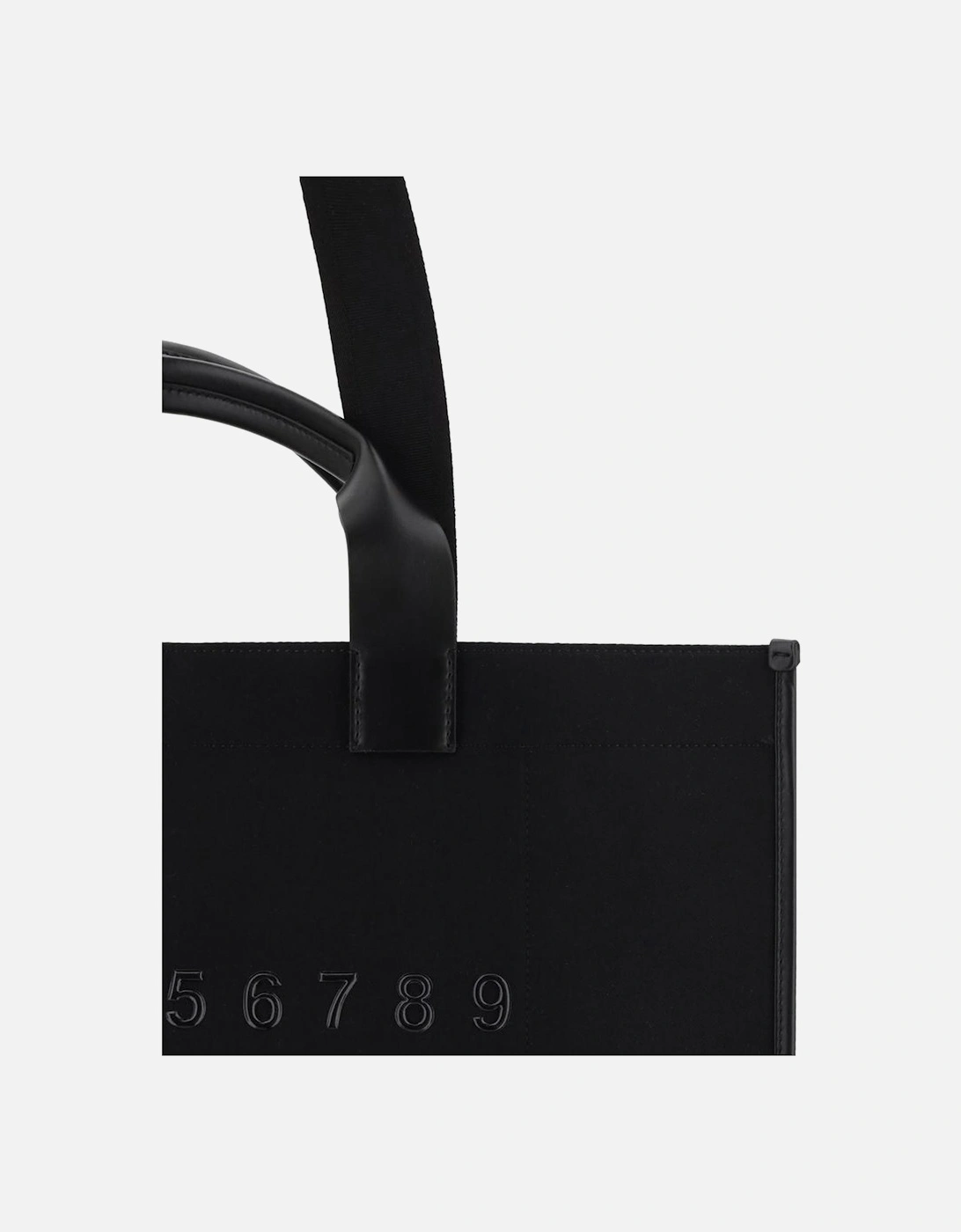 Cabas Tote Bag with Magnetic Closure Women - Black Shoulder Bags