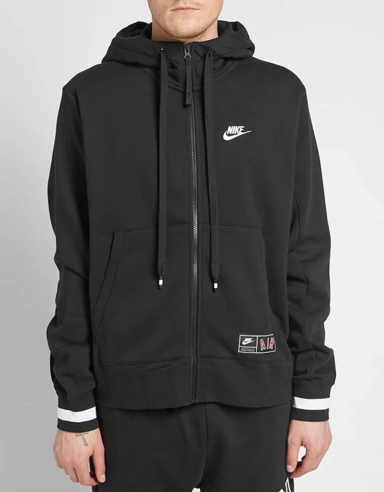 Men's Air Hooded Black Tracksuit