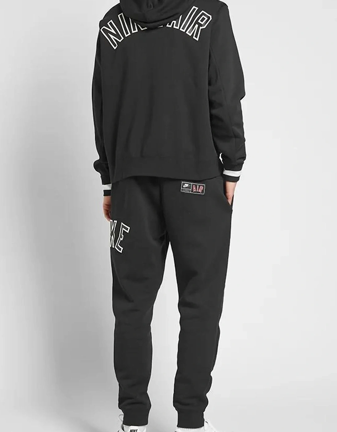 Men's Air Hooded Black Tracksuit