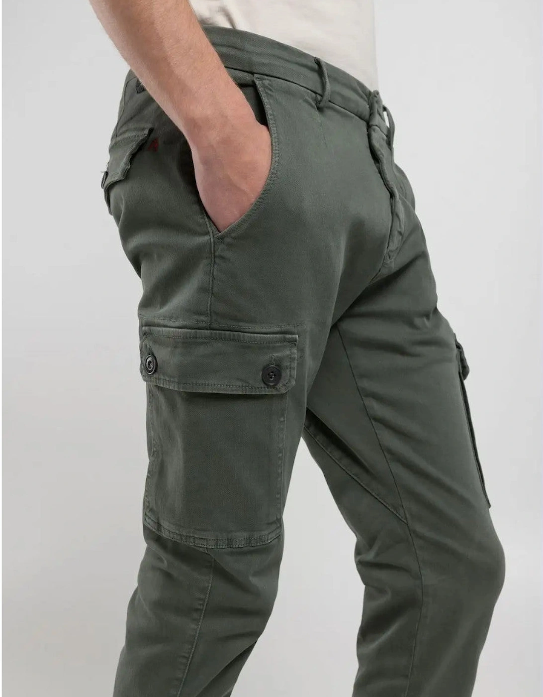 Jaan Hypercargo Trousers 030 Military Green