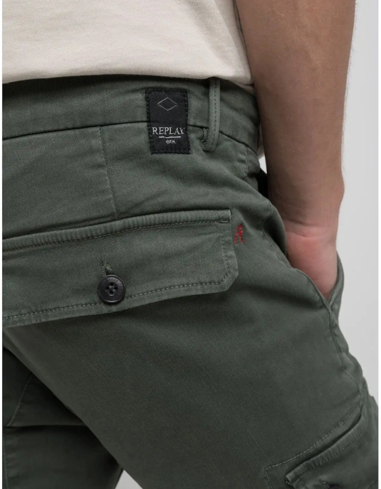 Jaan Hypercargo Trousers 030 Military Green