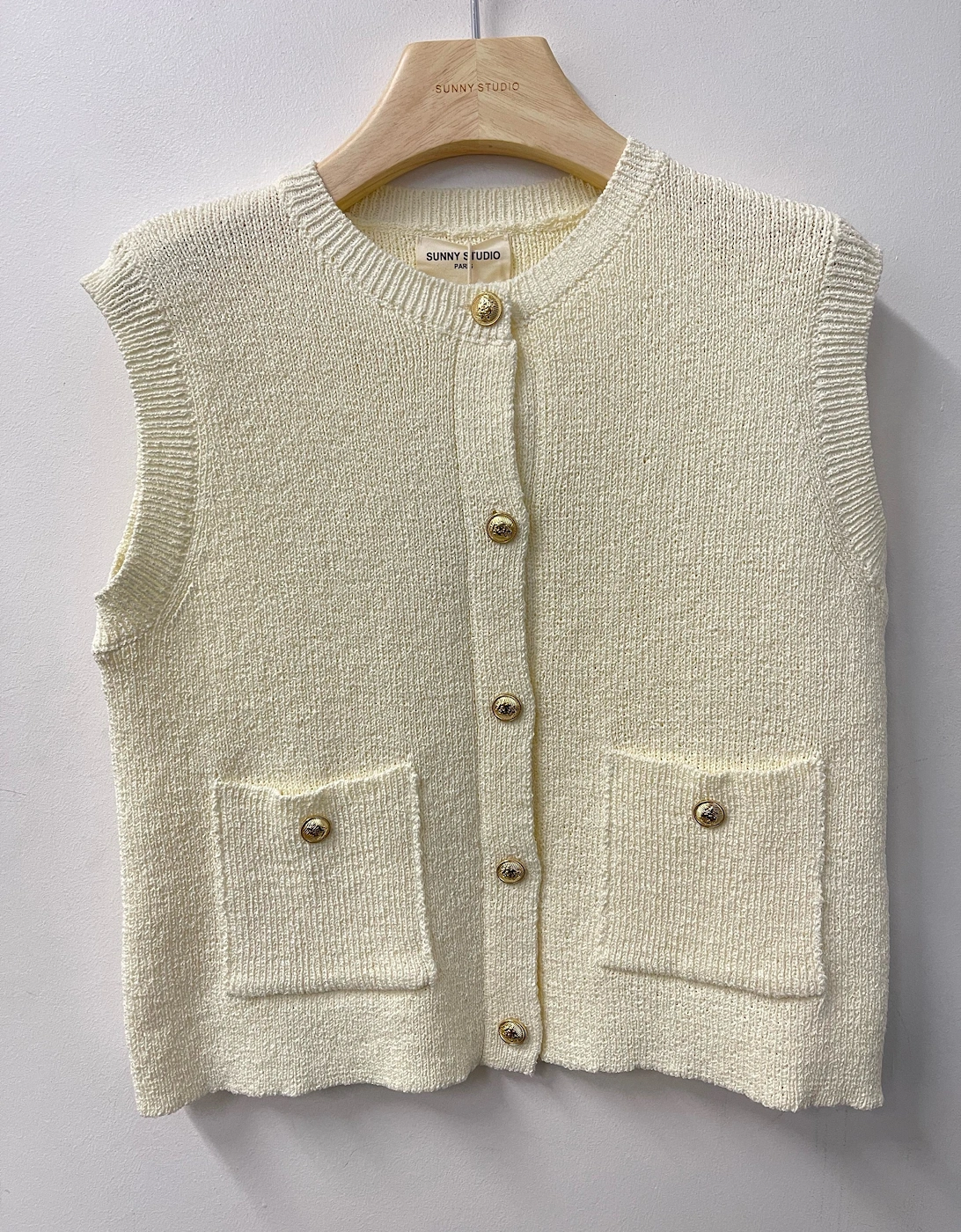 Winter white gilet, 2 of 1