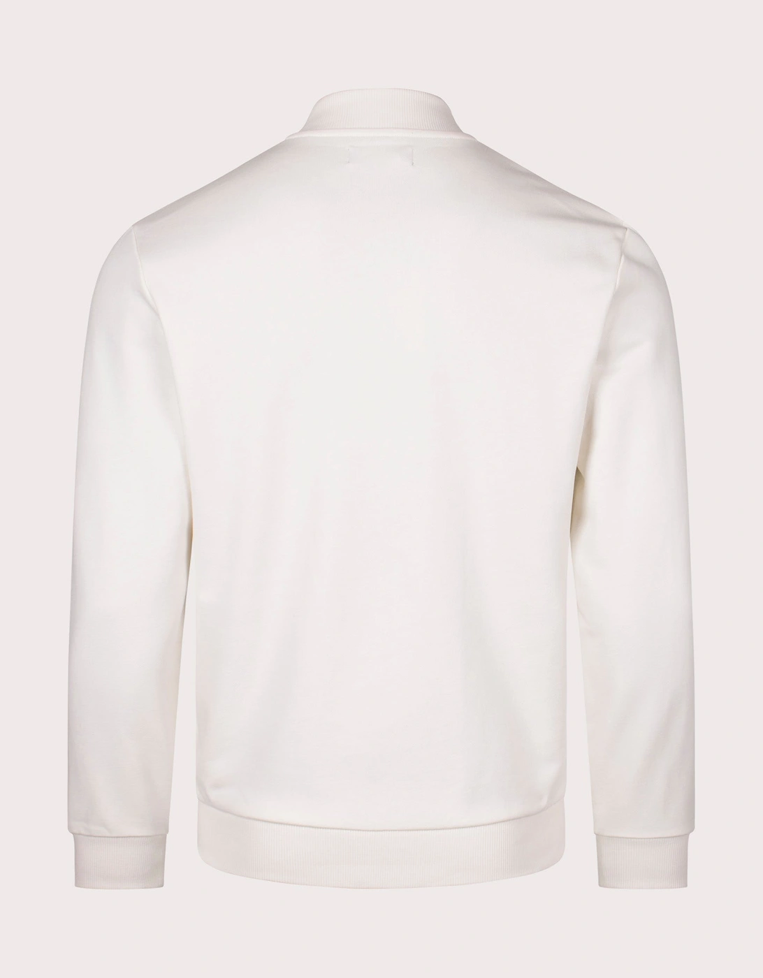 Panelled Zip Through Sweatshirt