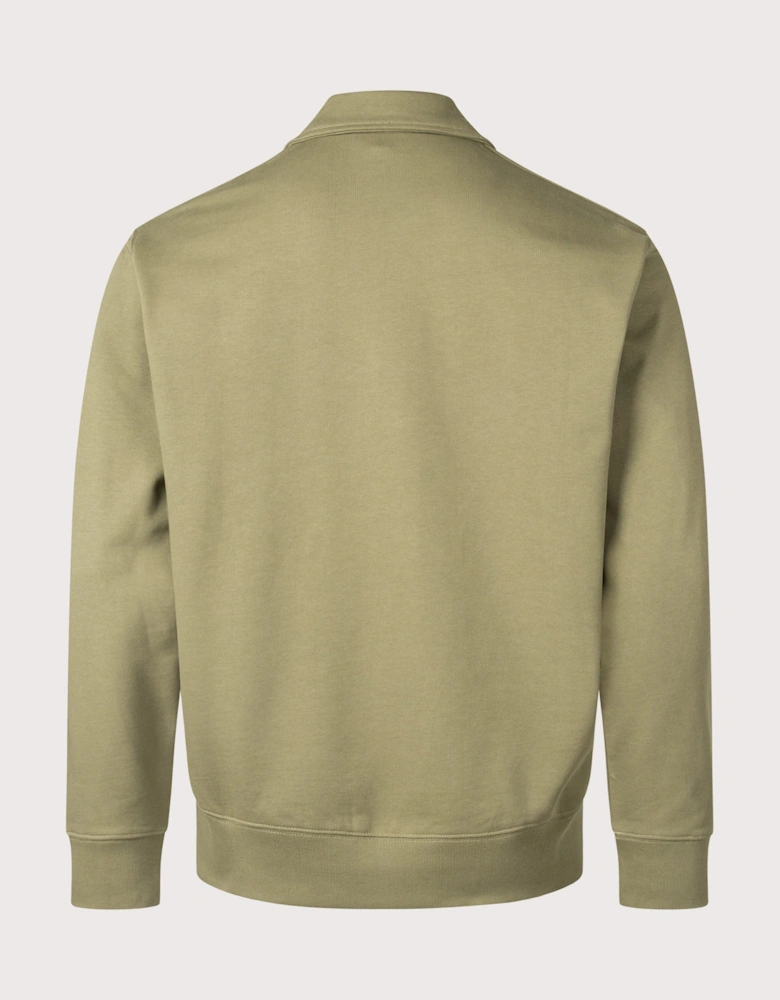 Relaxed Fit Ketel Quarter Zip Sweatshirt