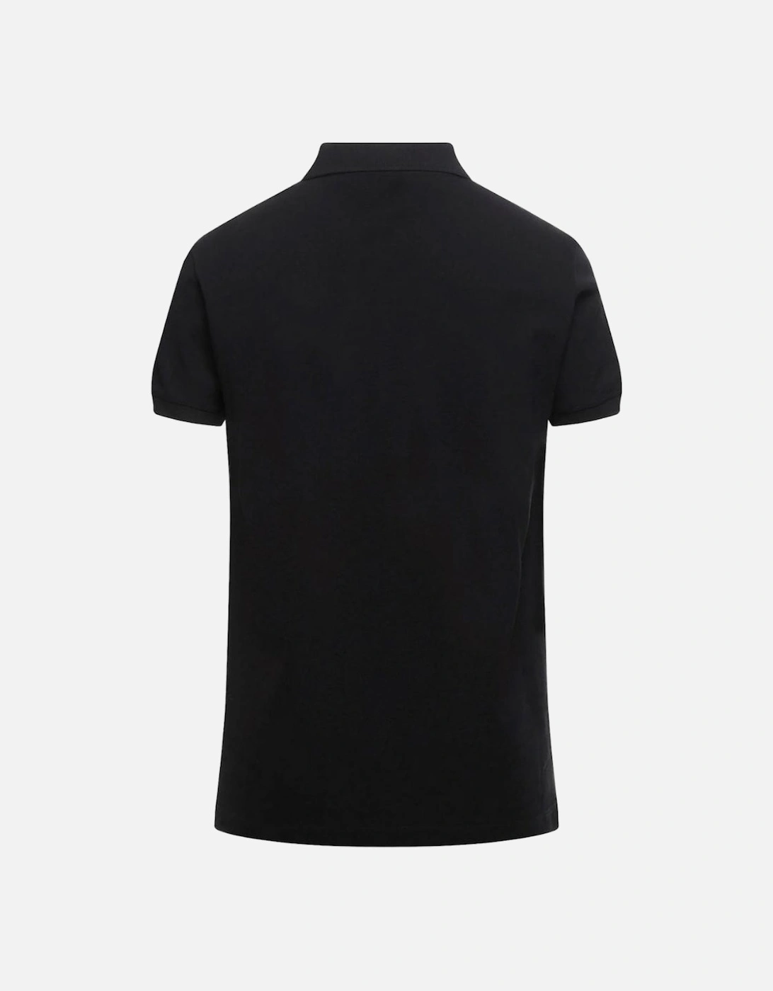 T-Weet-Spilt Black Polo Shirt