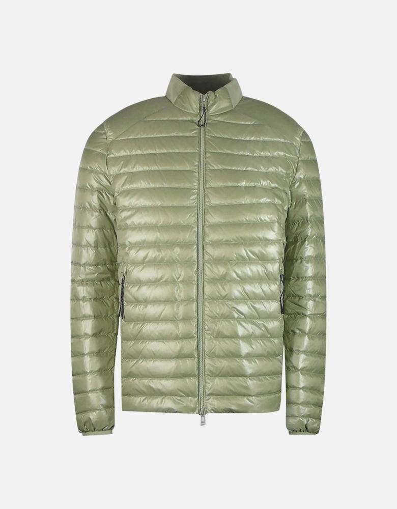 Airframe Echo Green Shiny Down Filled Jacket