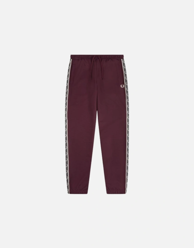 Seasonal Taped Hem Oxblood Red Sweatpants