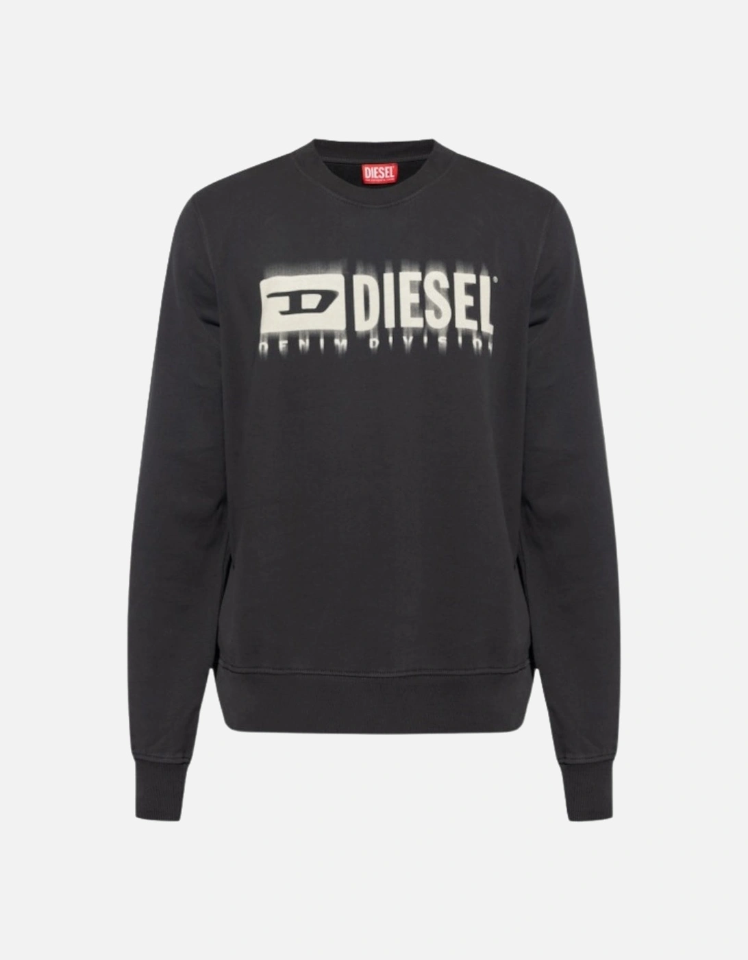 Blurred Logo Dark Grey Sweatshirt, 3 of 2