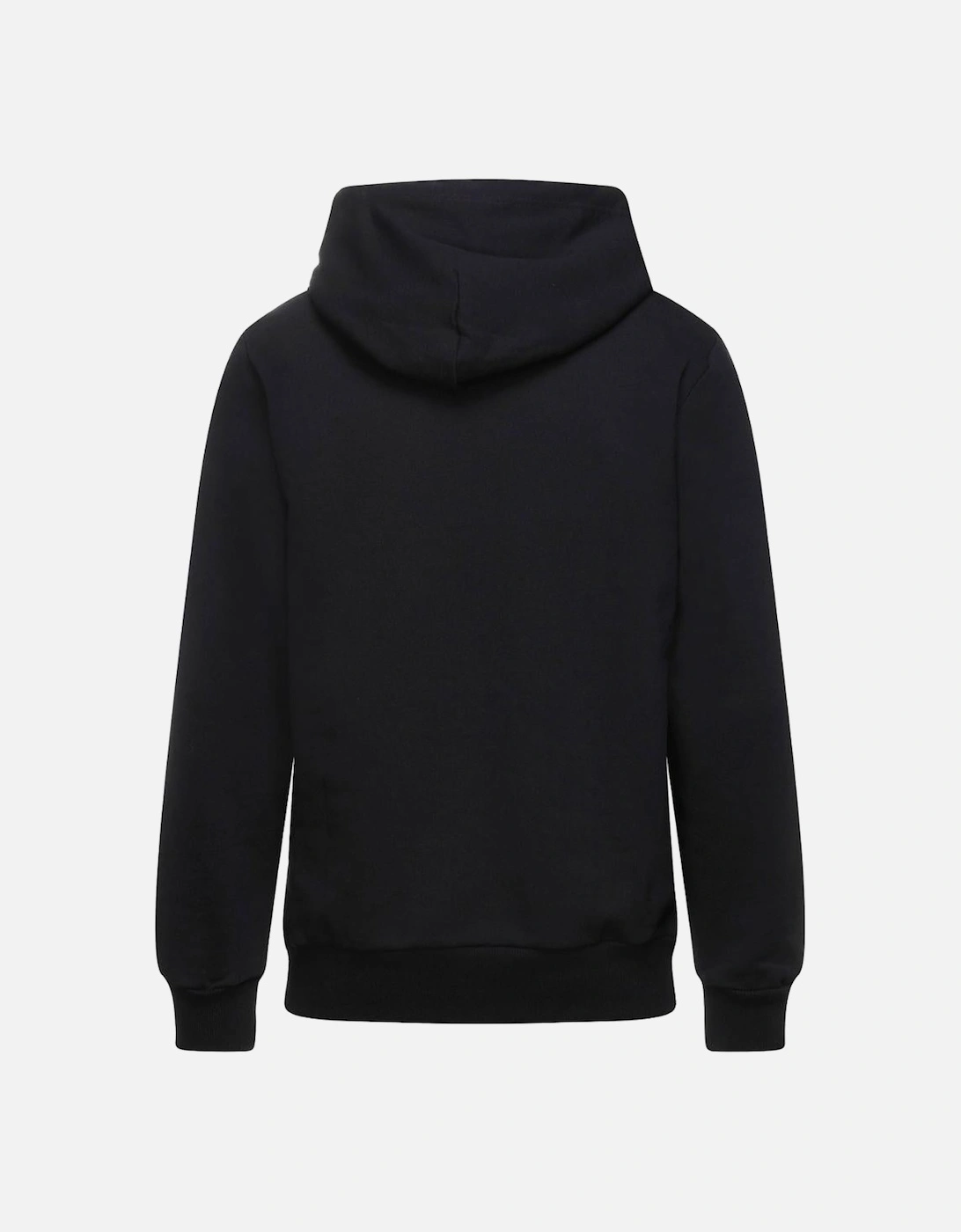 Cut Logo Black Hoodie