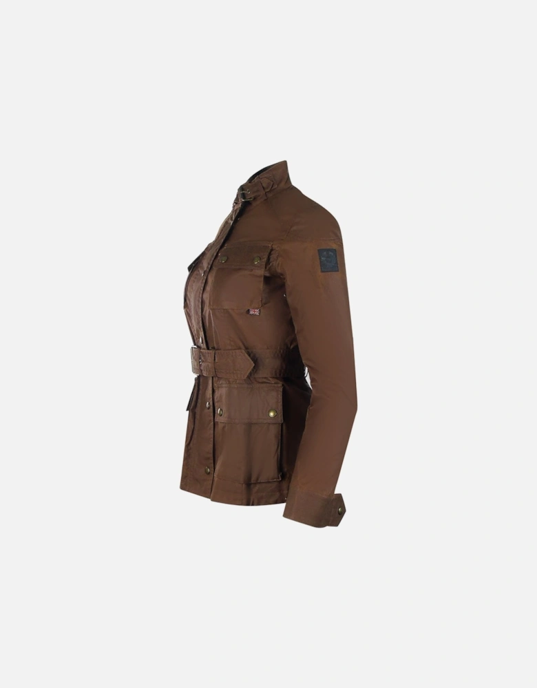 Trialmaster Light Brown Motorcycle Jacket