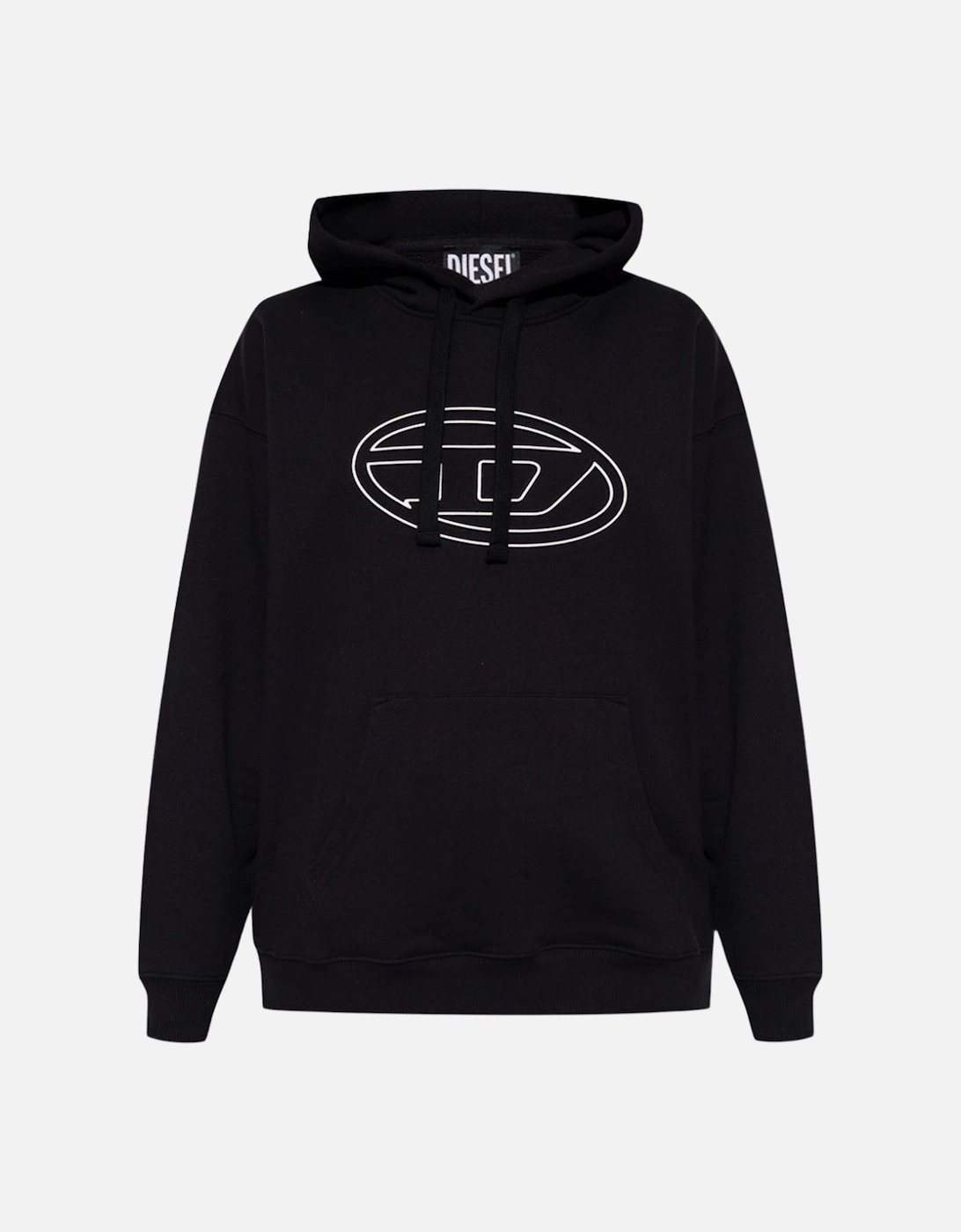 Iconic Oval D Logo Black Hoodie, 3 of 2