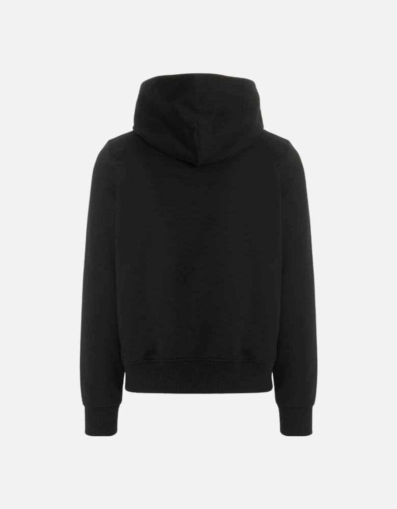 Iconic Oval D Logo Black Hoodie