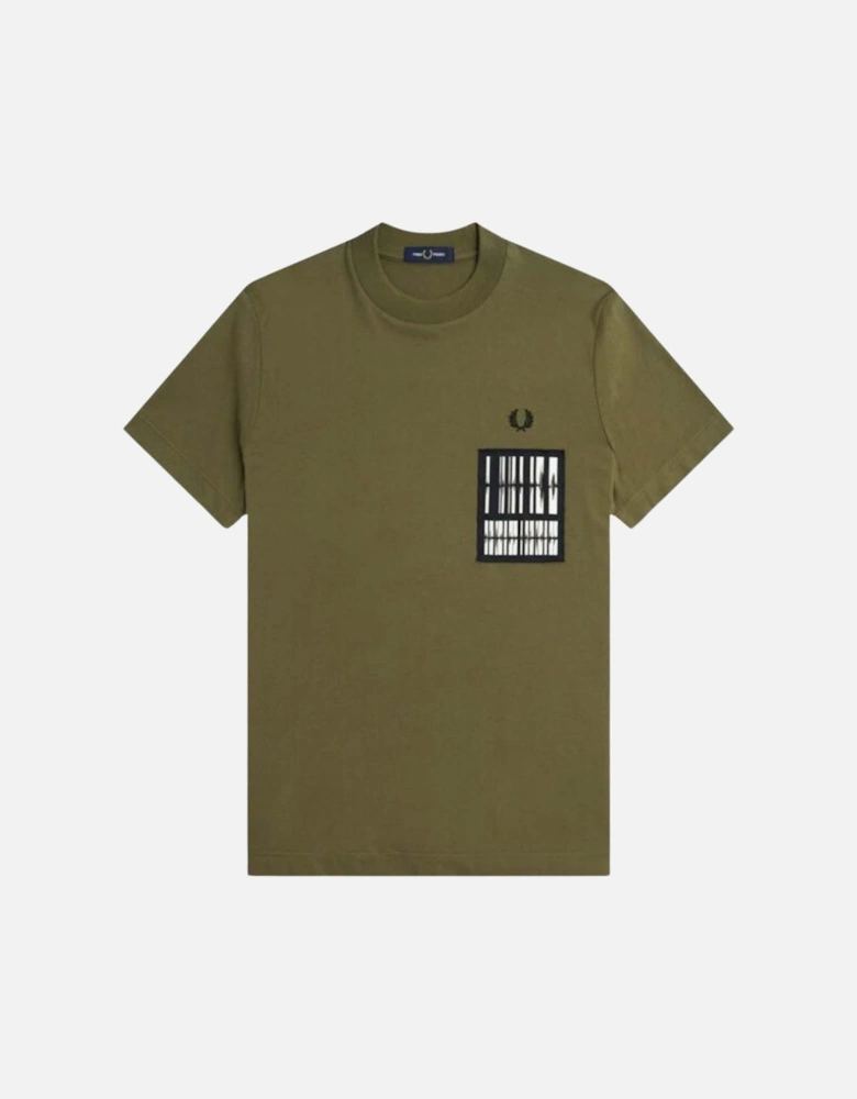 Soundwave Patch Logo Uniform Green T-Shirt