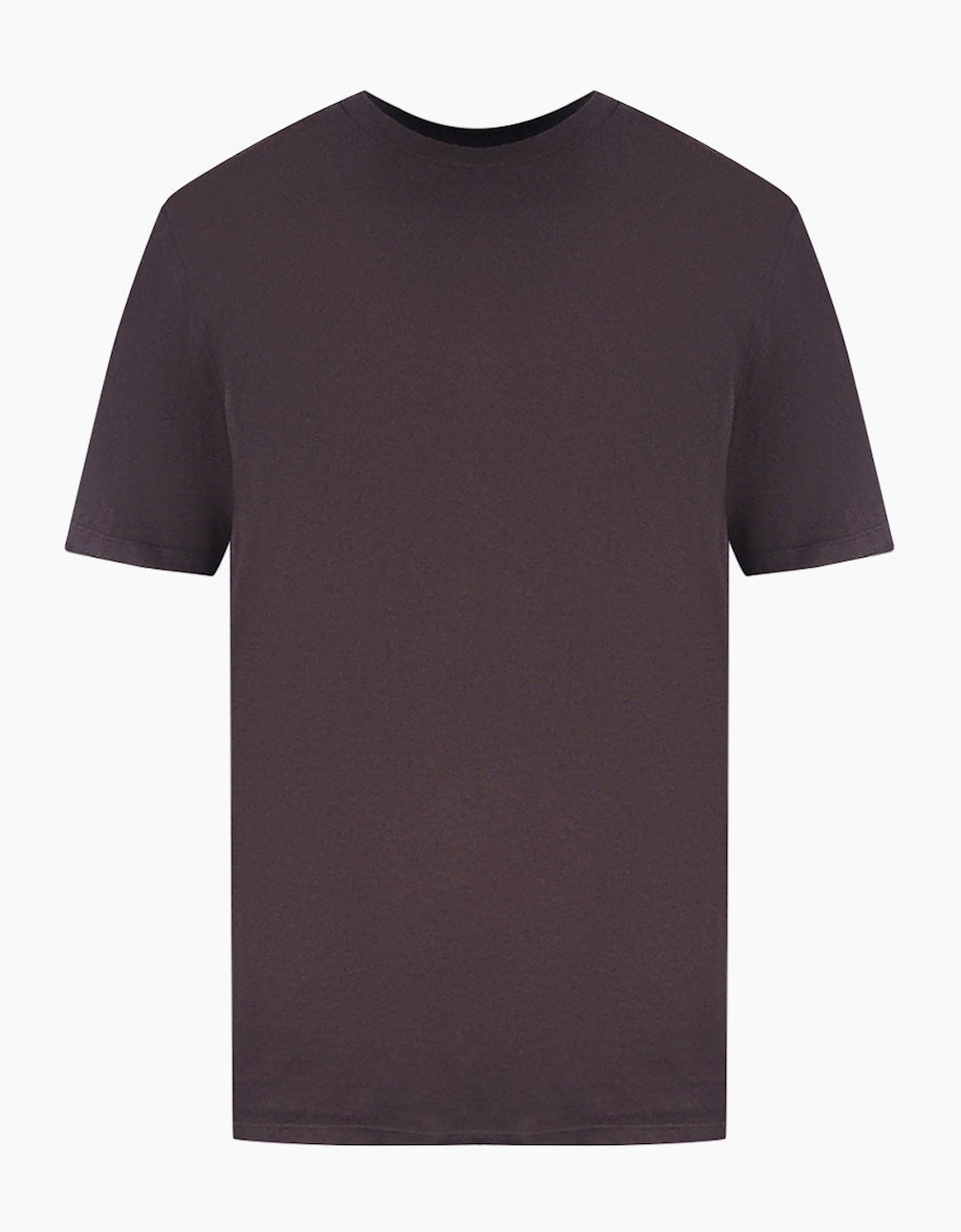 Men's Amiri Print Logo Brown T-Shirt - Black - Size: 40