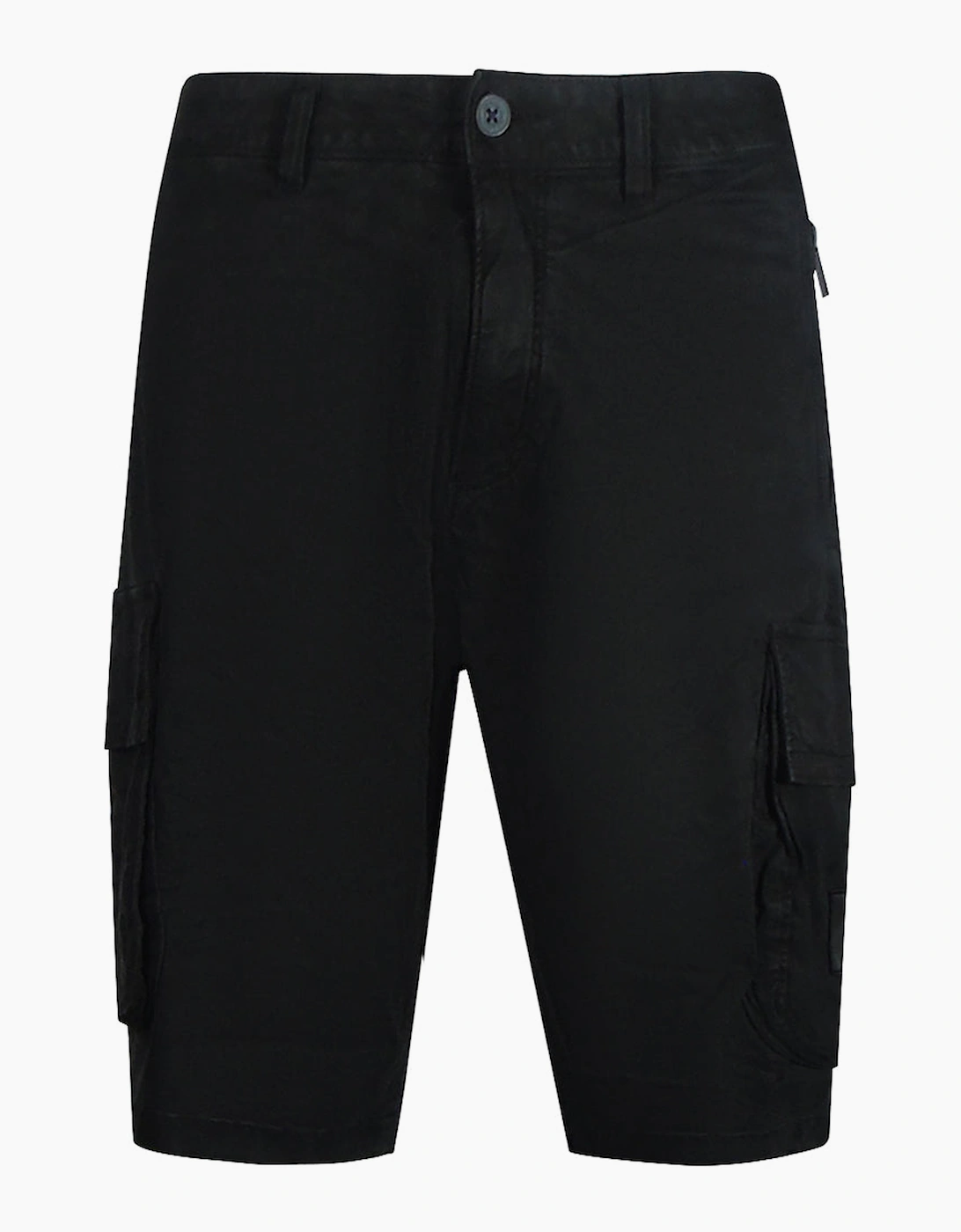 Men's Lyle & Scott Black Cargo Shorts - Size: 34/32