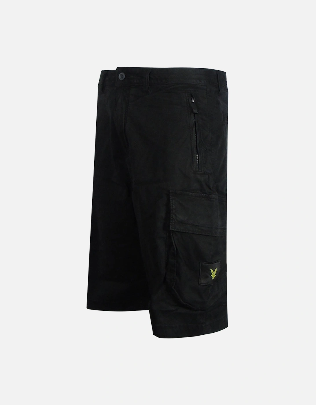 Lyle & Scott Black Cargo Shorts