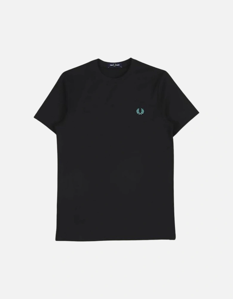 Rave Light Back Logo On Back Black T-Shirt