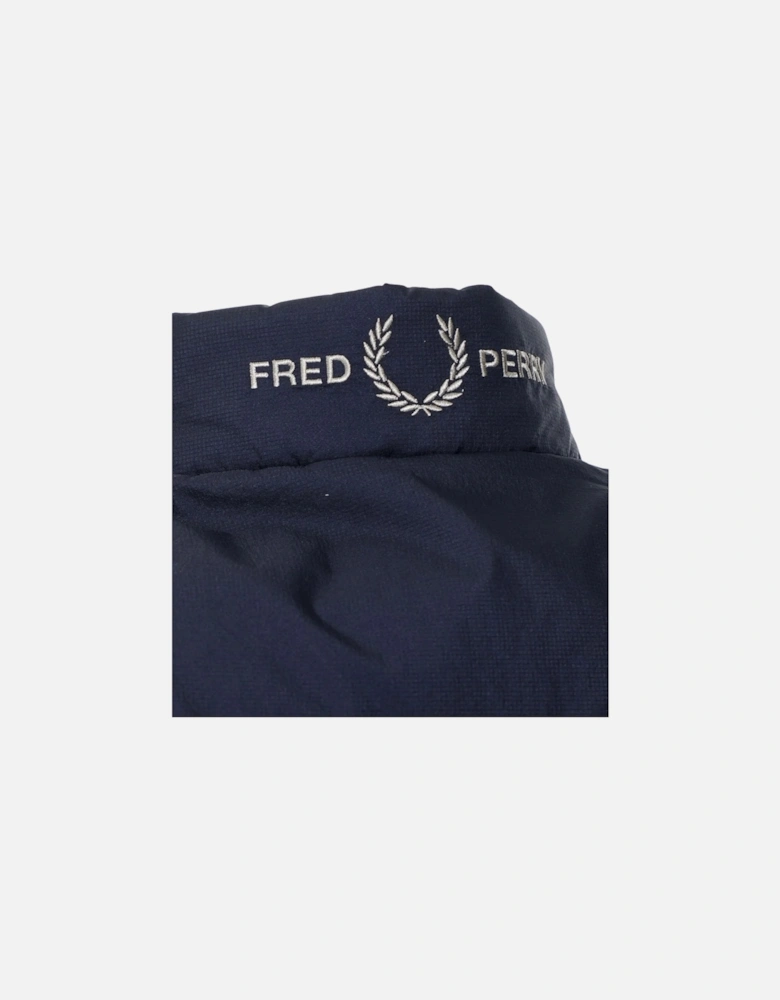 Insulated Navy Blue Gilet Jacket