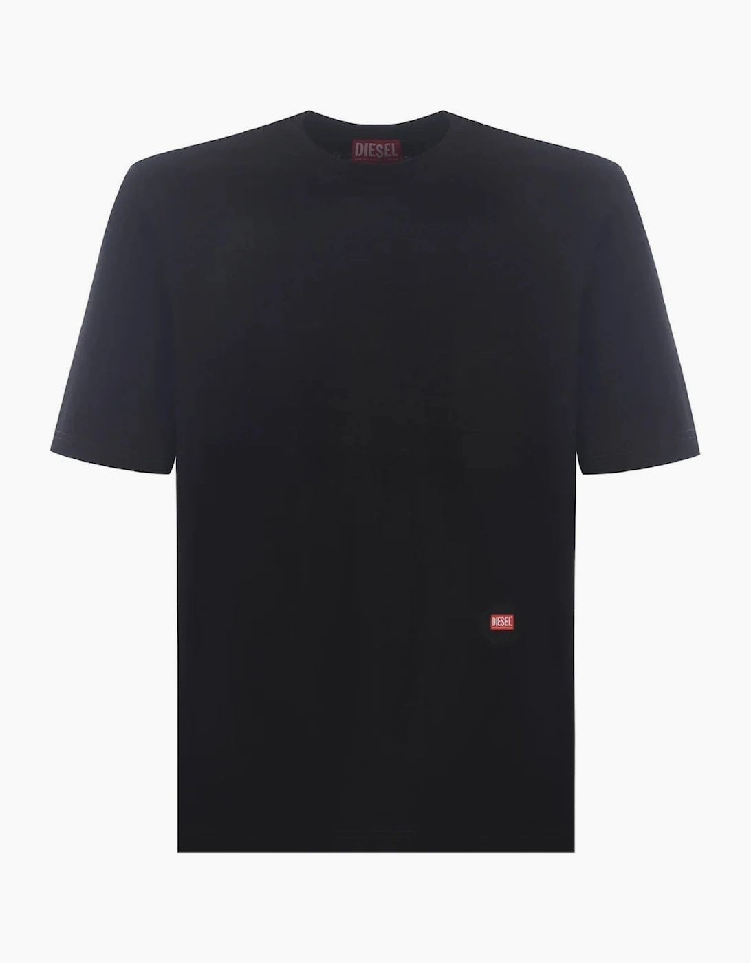 Diesel Men's Black Graffiti Block Logo T-Shirt - : 44 Xxl