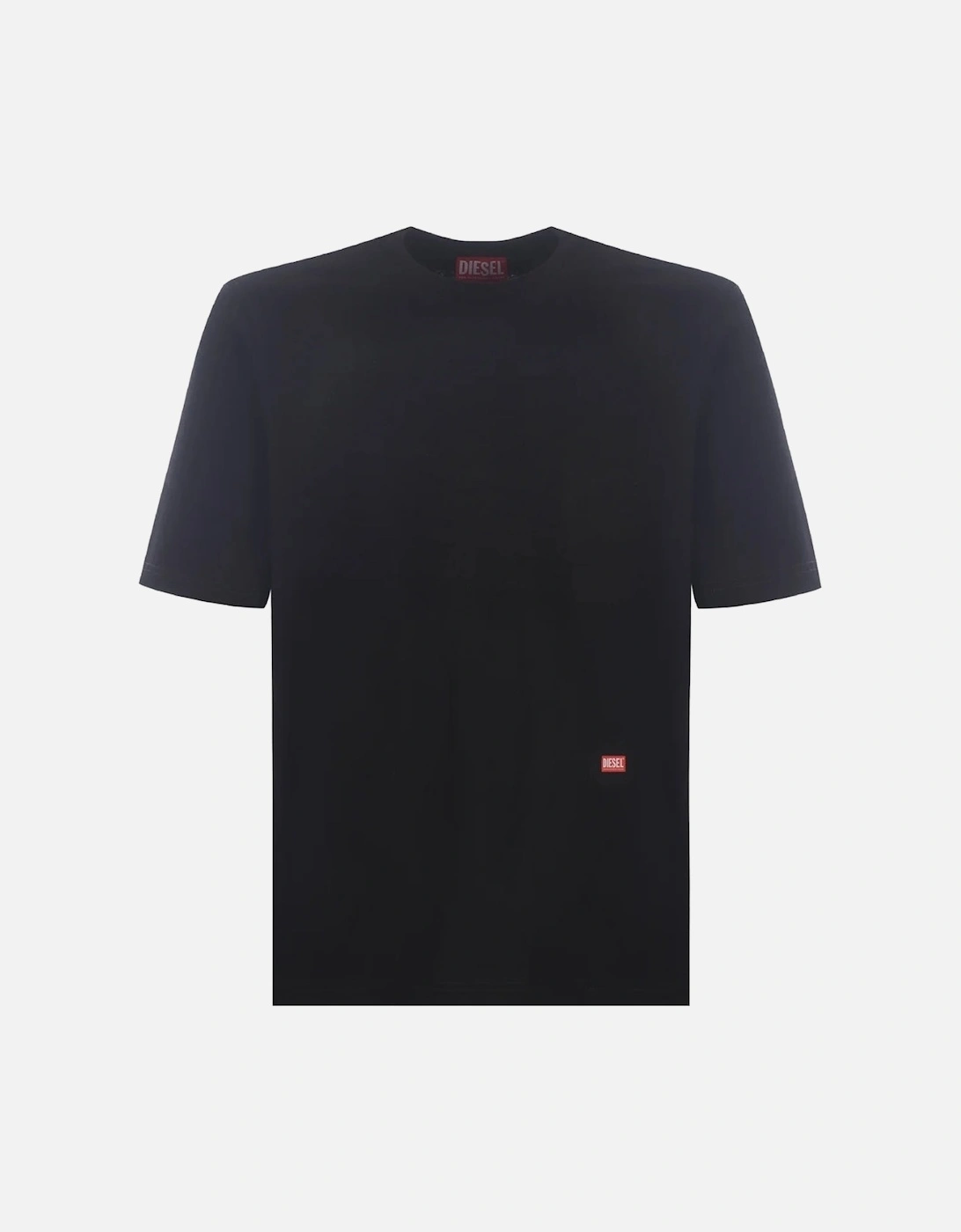 Graffiti Block Logo Black T-Shirt, 3 of 2