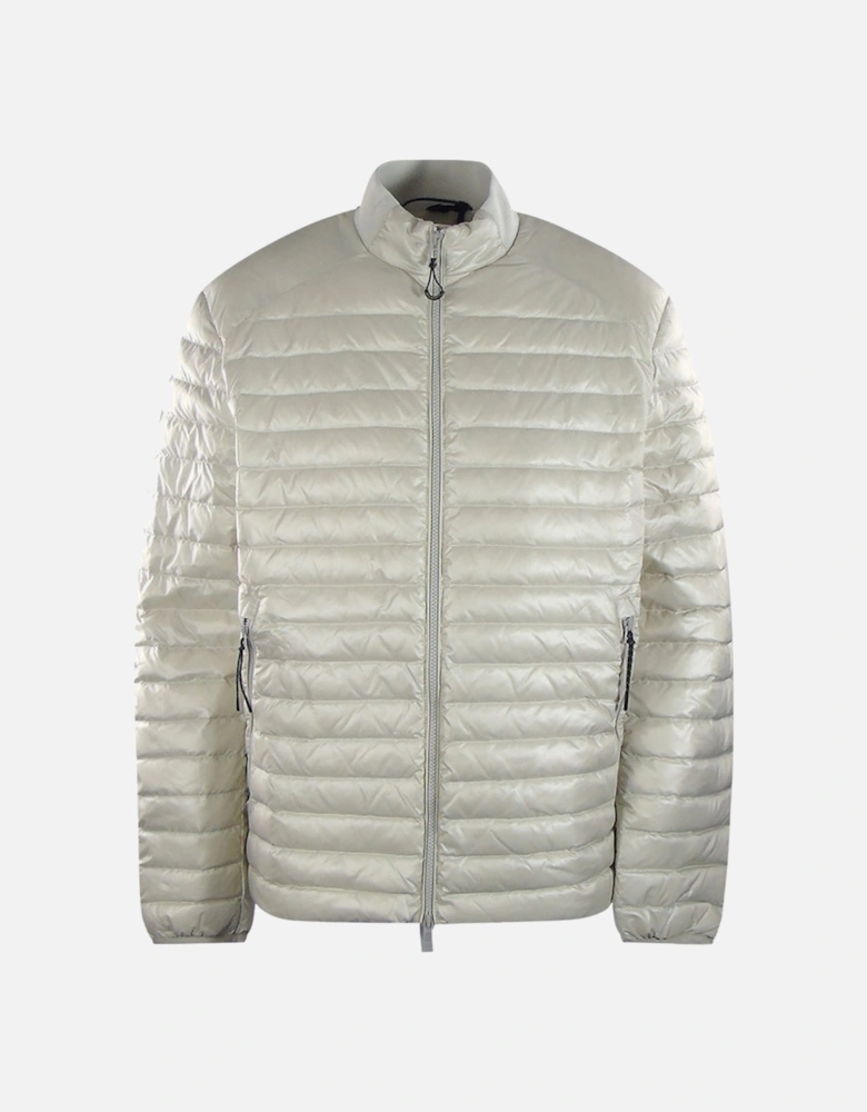 Airframe Moonbeam White Shiny Down Filled Jacket