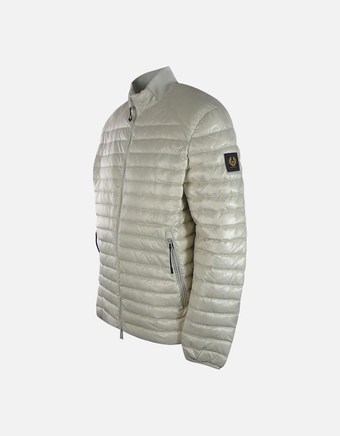 Airframe Moonbeam White Shiny Down Filled Jacket