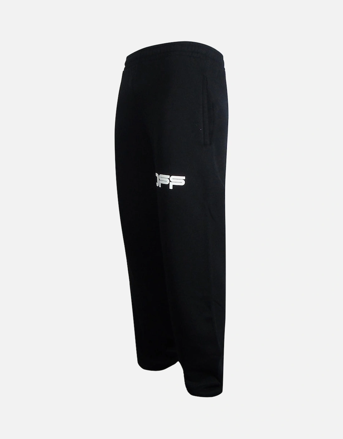 Airport Tape Logo Black Sweatpants