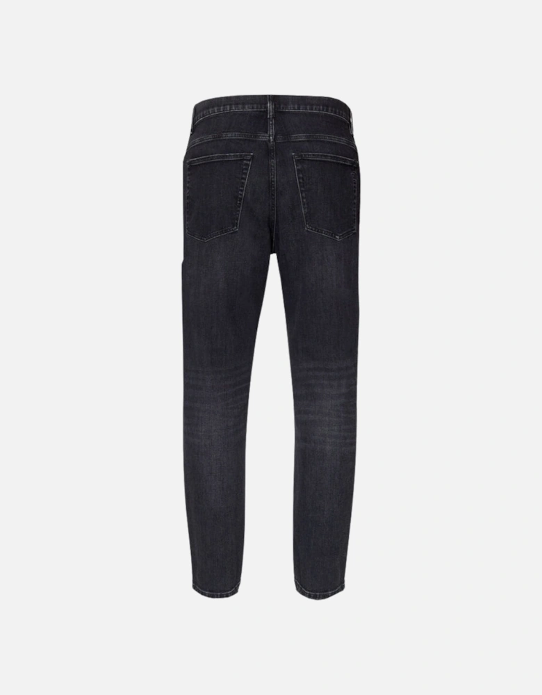 D-Fining Washed Black Denim Jeans