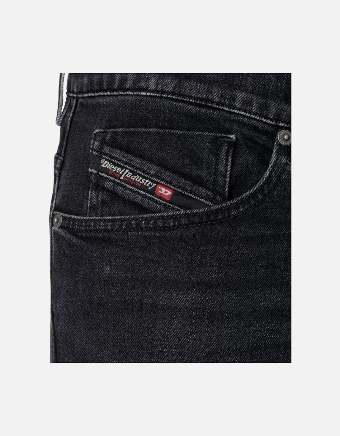 D-Fining Washed Black Denim Jeans